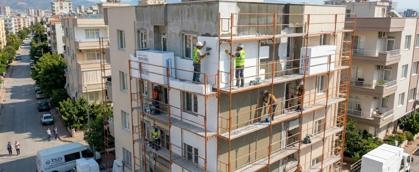 Le crépi extérieur